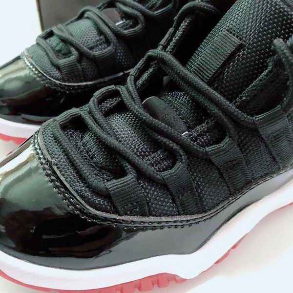 

kids shoes 11 cherry 11s basketball sneakers children youth sport shoe xi boys girls outdoor trainers kid big boy girl running sneaker cool, Black