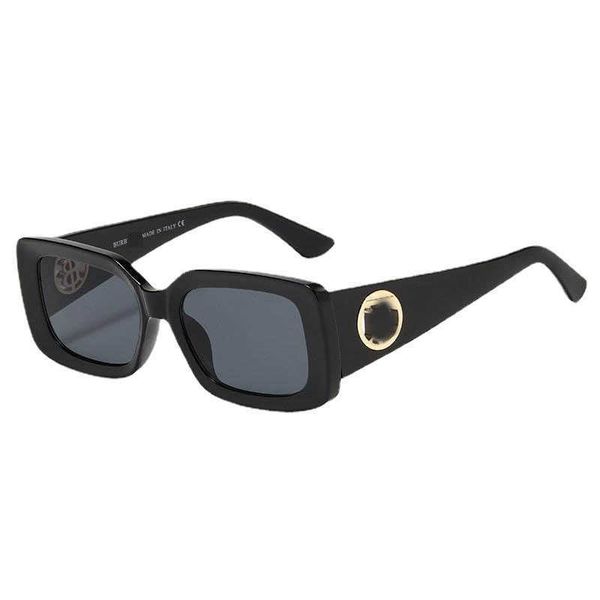 

2023 new online red fashion balencigas women sunglasses large frame square balencigas sunglasses non mainstream glasses catwalk, White;black