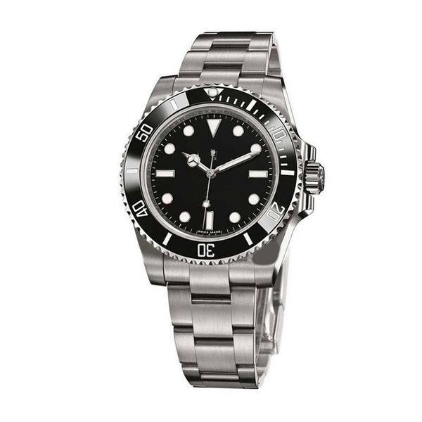 

local warehouse new 2022 with box mens watches 41mm mechanical automatic watch ceramic bezel sapphire master sports watch glide bu294x, Slivery;brown
