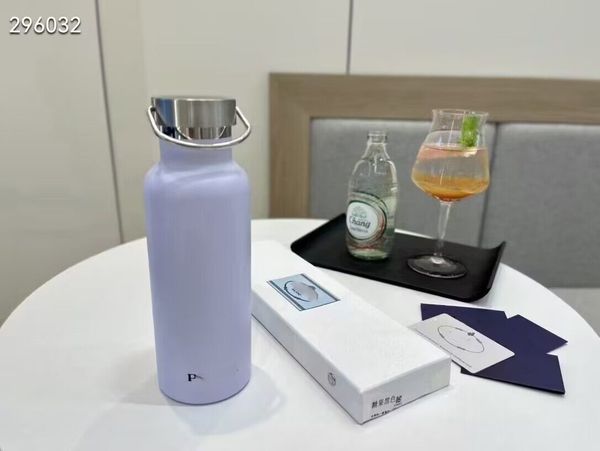 

New Water Bottles cup Durable Kettle High Quality Stainless Steel 500ml Adults Children Sports Thermal Insulation Designer Hipster cups cb3, Pink