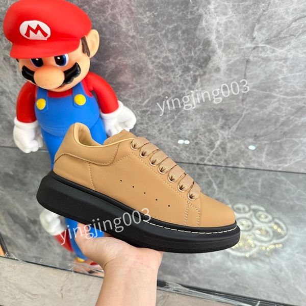 

2023 new shoes office sneakers mens flats designer man running outdoor sports men women sneaker, Black
