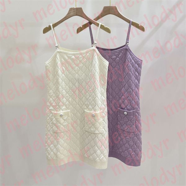 

women sling dress knitted skirts summer breathable letter casual dresses knitswear, Black