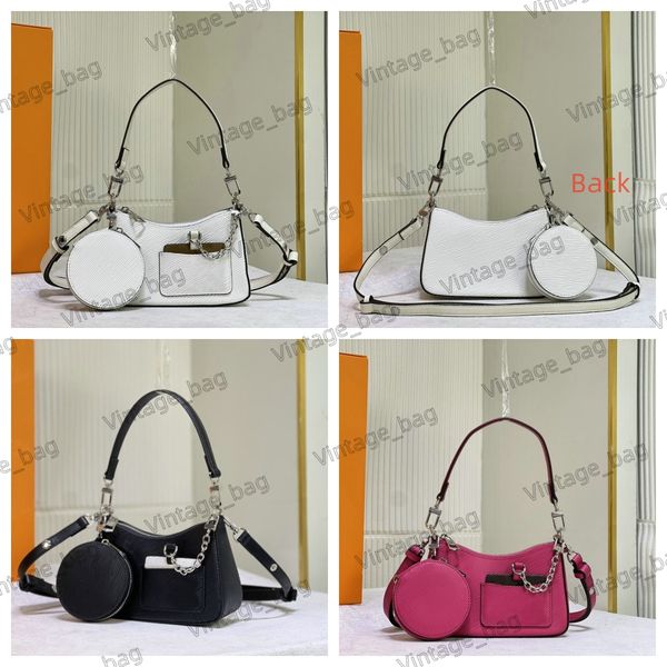 

marellini handbag women mini handle bag with detachable round coin purse removable chain designer underarm bags adjustable strap evening bag