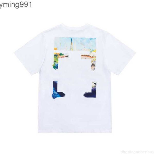 

summer off brands men's women designers t shirts loose tees casual tshirt luxury clothing street white black short fashion sleeve di1a