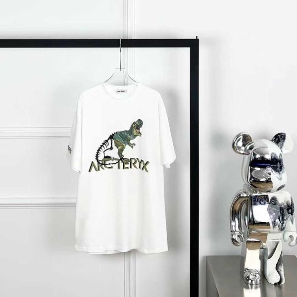 

arc t shirt for men arcterxy tees t brand light luxury short sleeve new shirt summer funny network red fashion couple men's and women&#, White;black