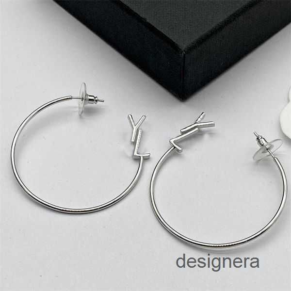 

stud ear studs designers earring hoop earrings for womens simple earring luxury designer jewelry ornaments silver studs fasm8od, Golden;silver