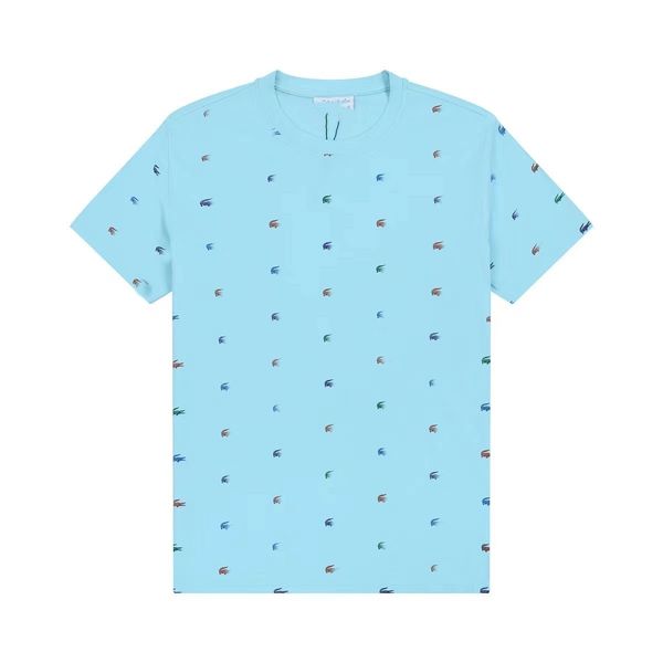 

mens polo shirt designer animal print men women classic t shirt business embroidery crocodile embroidery logo big size s-4xl, White;black