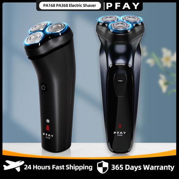

electric shavers pfay pa368-a 3d electric razor men's electric shavers rechargeable standing shaving machine for men beard electric sha