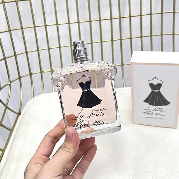 

100ml women fragrance black dress perfume eau de toilette 3.3fl.oz long lasting smell paris parfum spray fast delivery gift