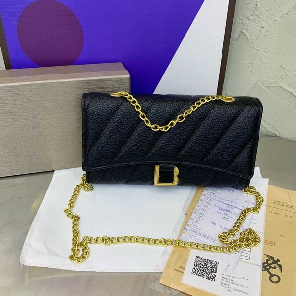 

women's luxury designer hourglass bags handbags shoulder crossbody bag tote 2023 new fashion texture leather multifunctional envelope b