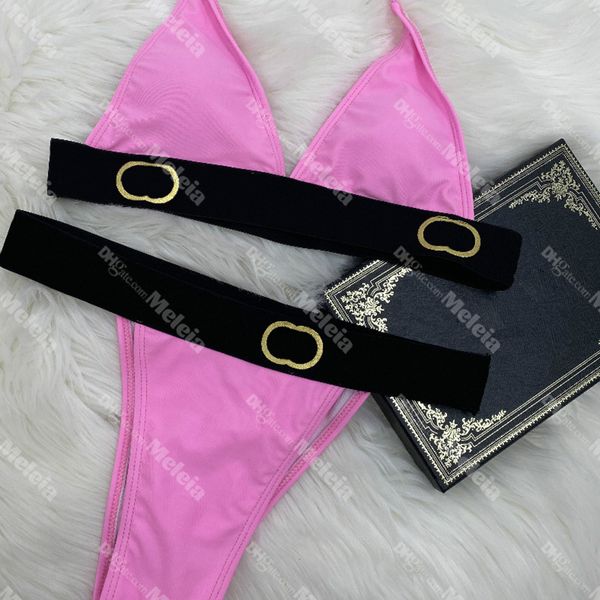 

fashion bikini lingerie swimwear designer ladies beach thong bikinis summer swimwear backless thin bathing suit for women, Black