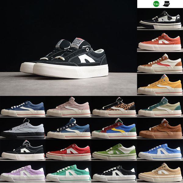 

1976 vision street wear men canvas casual shoes odd cirkus astley pro skateboard sneakers stick light yellow mens flat women classic sports