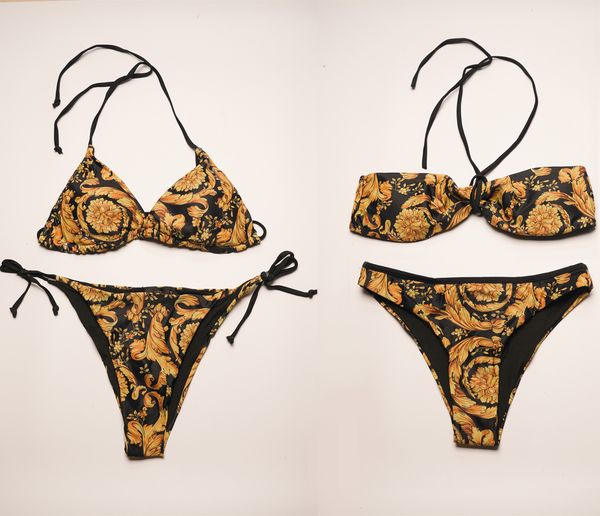 

bikini sets designer swimwear women high waist swimsuits multicolors, White;black