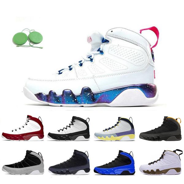 

2023 9 basketball shoes 9s mens sneakers particle grey black white chile fire gym red dream it change the world university blue trainers spo