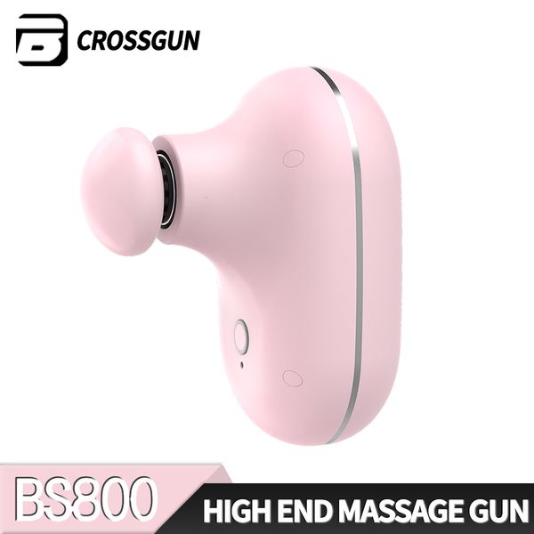 

full body massager crossgun cute mini massage gun electric portable body for deep muscle relaxation neck back foot leg shoulder small massag