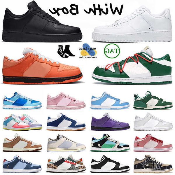 

with box sneakers running shoes men women 1 ones low clark purple lobster orange university dodgers why so sad argon disrupt panda valentine