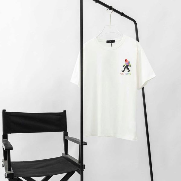 

arc t shirt men arcterxy tees edition short sleeve large monster printed cotton fashion t shirt men's women's underlay half sleeve, White;black