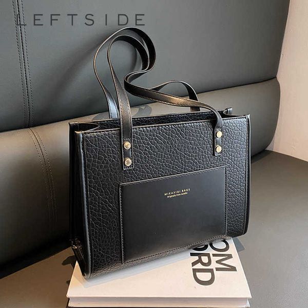 

shoulder bags tote for office women 2023 spring trend side vintage ladies handbags and purses hand 230322