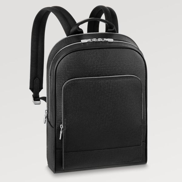 

fashion backpack outdoor lapbag solid classic logo design functional bag