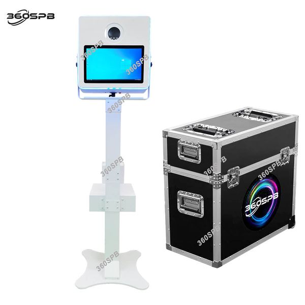 

360spb p7 white portable led dslr open air p booth - p booth for sale