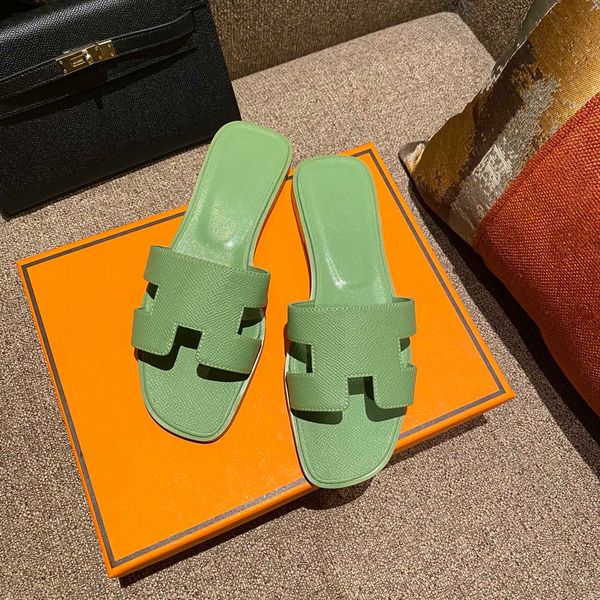 

flats oran sandal women summer slippers patent leather lychee crocodile skin maroon fonce khaki triple white shoes classic black women slide