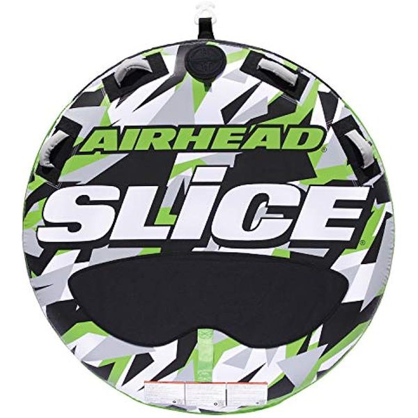 

slice towable tube for boating with 1-4 rider options pedal kayak