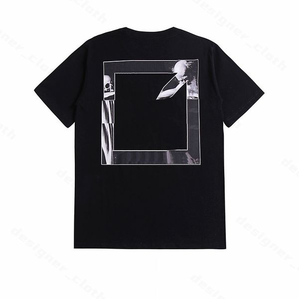 

fashion mens offs t shirts summer womens designers tshirts loose tees brands man s casual shirt luxurys white clothing street clothes 27 ij, White;black