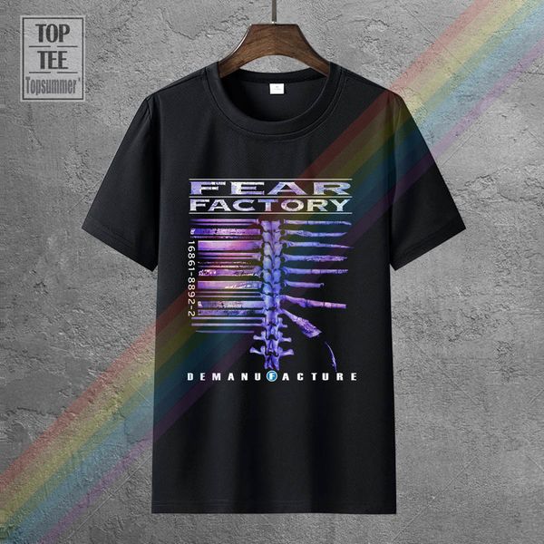 

mens tshirts t shirt fear factory demanufacture mens fashion tshirt 230323, White;black