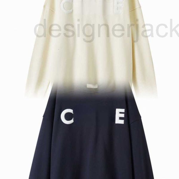 

men's hoodies & sweatshirts designer c men sweater classic solid color simple embroidery letters round neck pullover men women casual s, Black