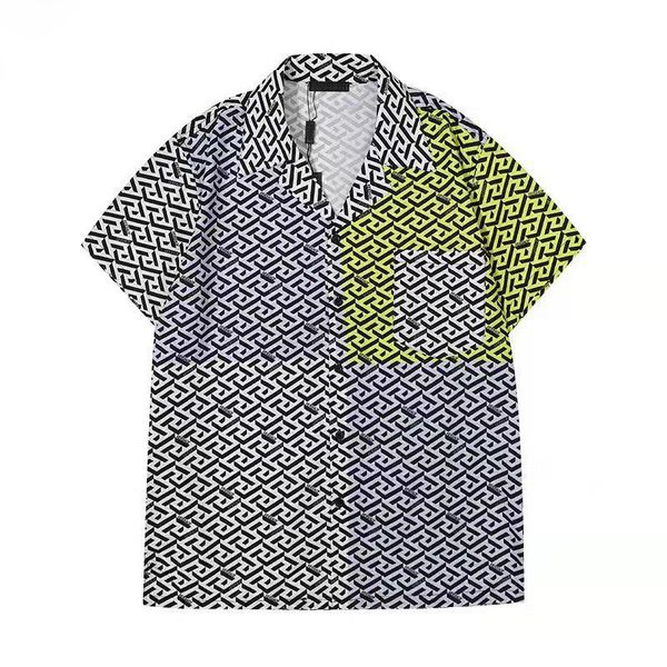 

2023 new men's shirts mens short sleeve hawaiian floral print beach casual shirt men holiday tropical aloha party clothing, White;black