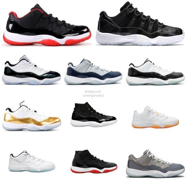 

men womens 11s basketball shoes sneakers jumpman 11 comfortable trainers citrus low legend blue high bred jubilee 25th anniversary white con