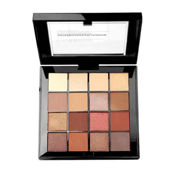 

mesh red eye shadow disk 16 color earth color bare color matte pearl