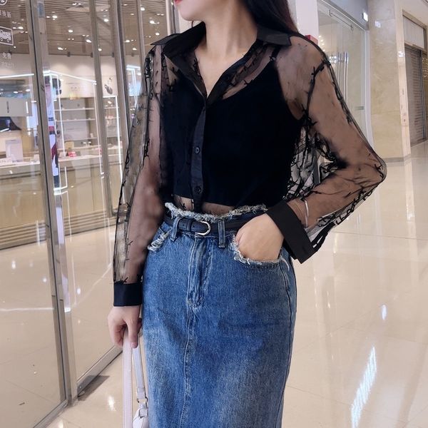 

designer fashion womens jackets summer sunscreen clothing yslity coats woman clear clothes, Black;brown