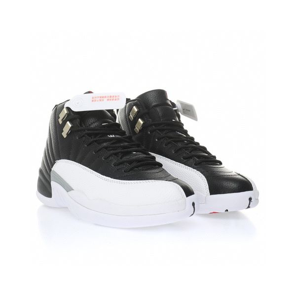 

basketball shoes jumpman 12 retro playoffs gs designer sneakers with original box