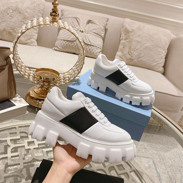 

double wheel casual shoes women nylon designer shoe gabardine classic canvas sneakers fashion platform heighten trainers designers sneaker s, Black