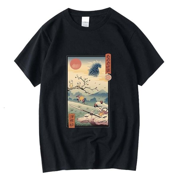 

mens tshirts xin yi tshirt 100%cotton anime printed tshirt casual funny loose designs short sleeve mens t shirt 230322, White;black