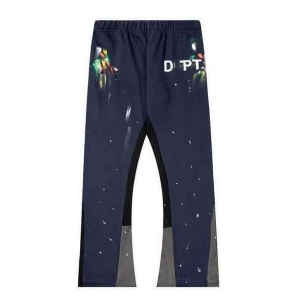 

men's pants mens graffiti galleryse depts womens sweatpants galleryes dept speckled letter print mans couple loose versatile casu, Black