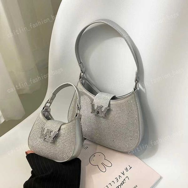 

luxury high-quality oh women's handbag bag fashion brand designer shoulder women mini pu rhindiamone purse handbag shoulder bag g23