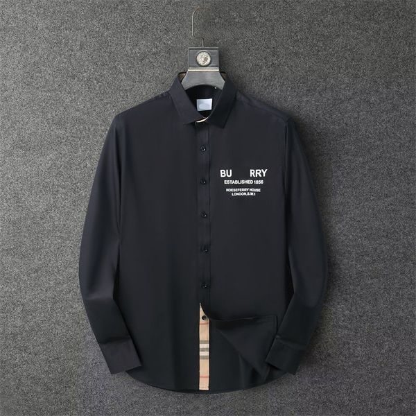 

s designers dress shirt menswear fashion society black men solid color business casual mens long sleeve -4xl#518 744819041, White;black