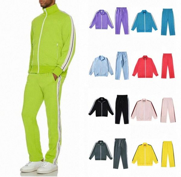

tracksuits hoodies mens womens jackets hoody sweatshirts suits mens sets track sweat suit coats man designers palms pants sweatshirts sports, Gray