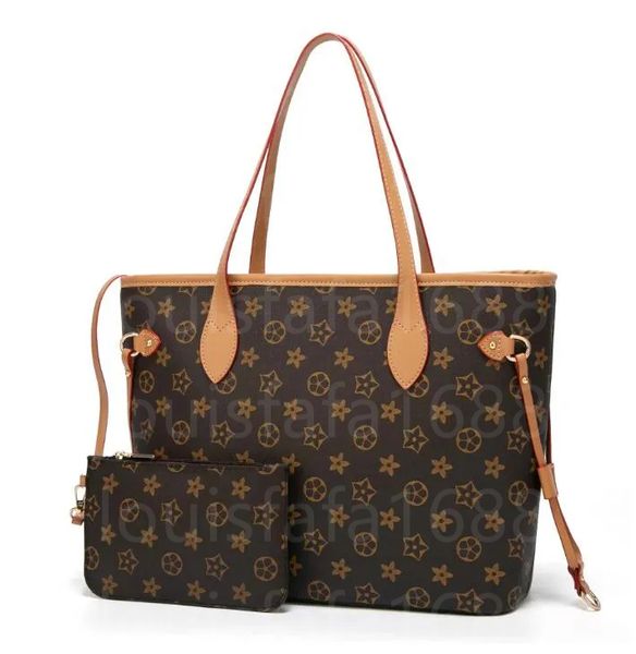 

luxurys designers bags women bag shoulder messenger bags classic style fashion lady totes handbags purses wallet with small wallets 2pcs set