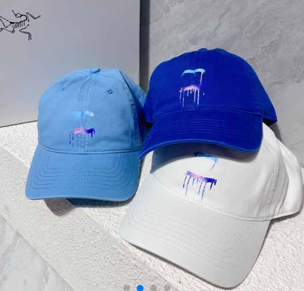 

teenagers embroidered peaked cap women's korean-style summer thin breathable soft baseball caps, Blue;gray
