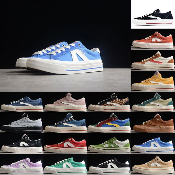 

1976 vision street wear men canvas shoes odd cirkus astley pro skateboard shoe stick light flat denim women classic sports trainers