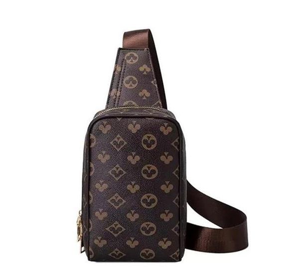 

2023 sling bag men's crossbody men casual sporty shoulder bags male chest pack waist bag luxury messenger fashion handbag real taiga le