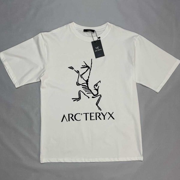 

arc t shirt for men arcterxy t shirts family loose shirt new 100% print short sleeve cotton size couple girlfriend t bottom shirt fashion db, White;black