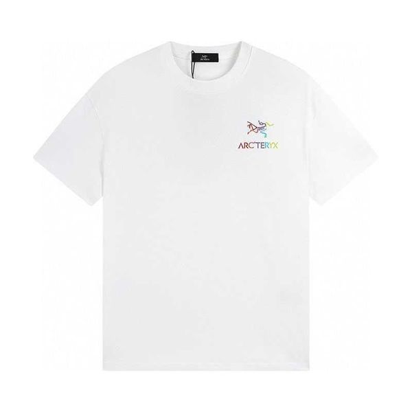 

arc t shirt for men arcterxy t shirts short print fashion t shirt double sleeve yarn cotton spring summer men's and women's relaxe, White;black