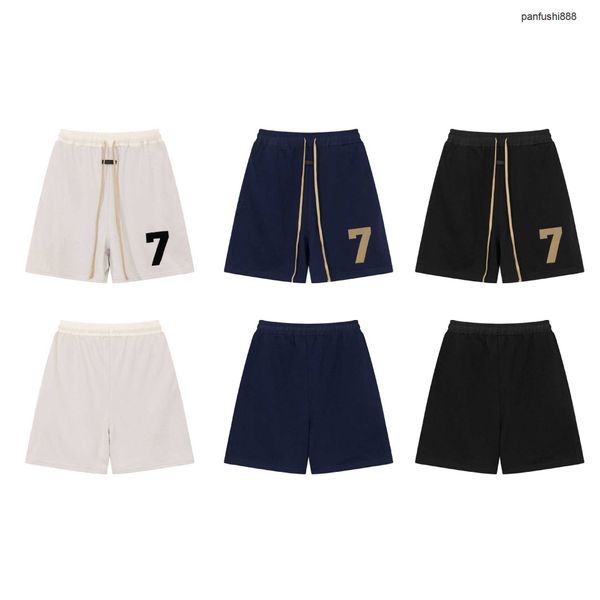 

foggg men s caual hort fogg seaon 7 main line big 7 flocked terry short and women high street fahion brand in five point middle pant, White;black