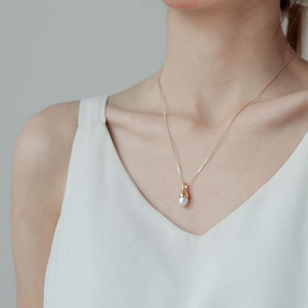 

simple personality full pearl pendant collar chain new ins style elegant delicate fashion necklace women's gift, Silver