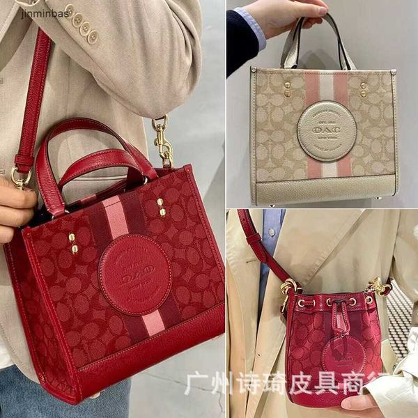 

2023new fashion bags 70% factory direct sales wholesale retail2022 new women's bag december seri dempsey tote handheld bucket one shoul
