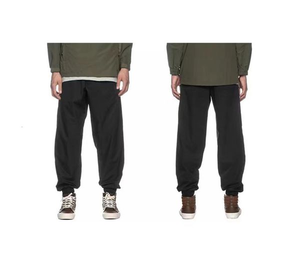 

men's pants wtaps 2023 spring and summer casual tie in tight leg trousers pure colour overalls loose skateboard 230323, Black